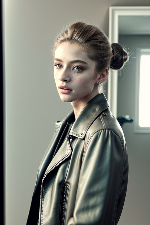 mirror photo poses girl